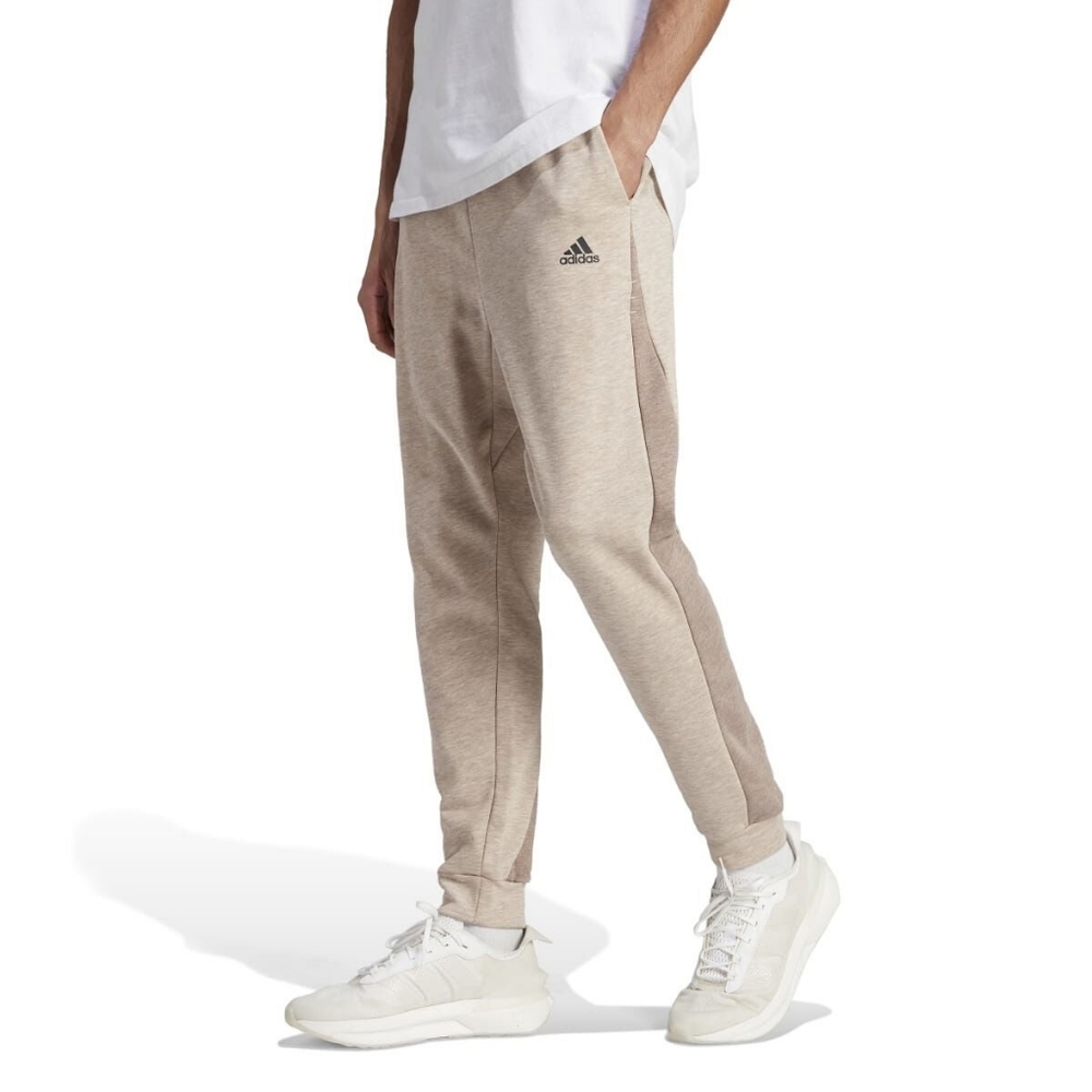 Adidas Melange Light Brown/Dark Brown Sweatpants/joggers Mens Small